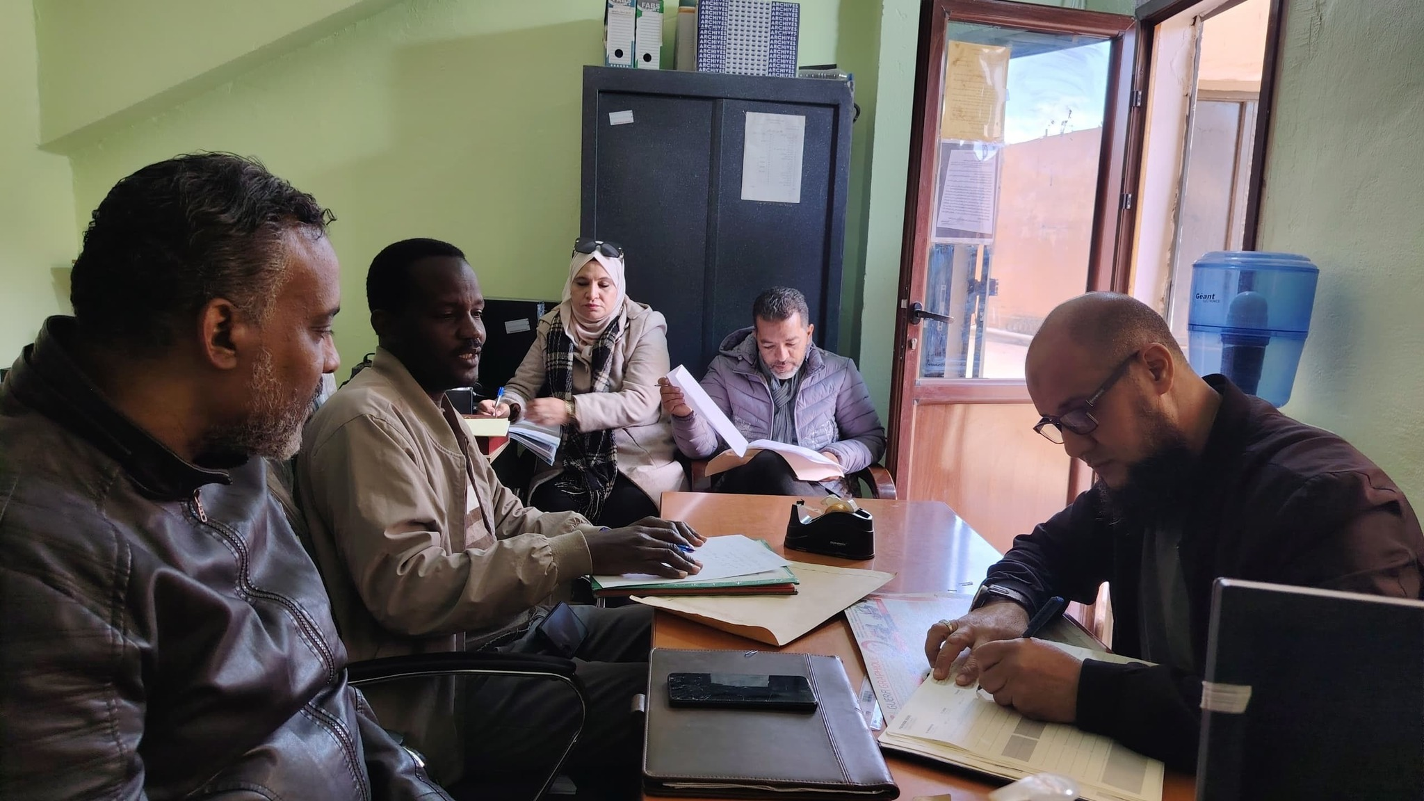 اجتماع تنسيقي خلية الإعلام والاتصال